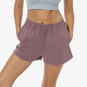 Los Angeles Apparel Garment Dye Heavy Fleece shorts